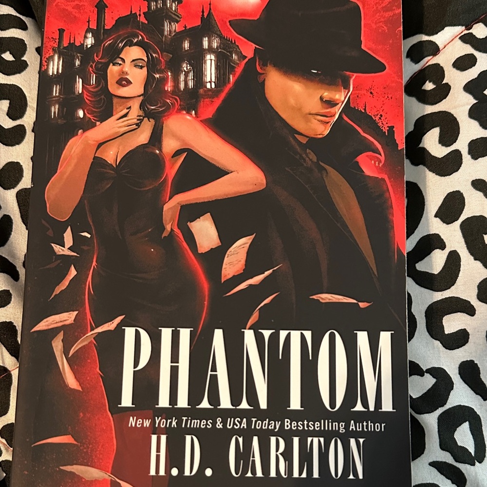 'Phantom' Book Cover Art